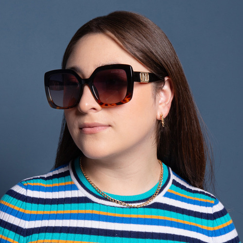 Lentes De Sol Nicole Lee Modelo Salma Para Dama Fw23 Color De La Lente Leopardo