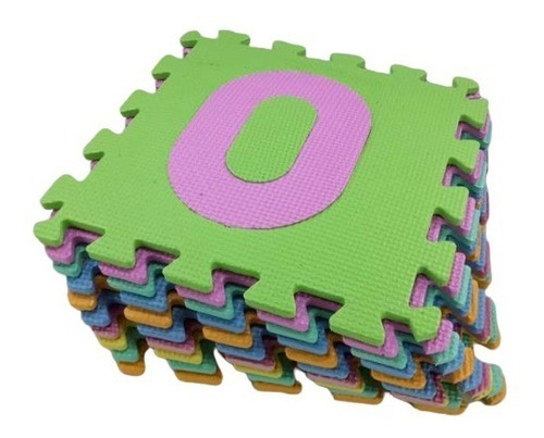 Imagen 4 de 4 de Alfombra De Foami Para Bebes 10 Piezas Grandes 29x29 C/u