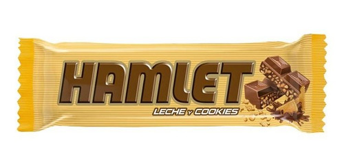 Pack X 12 Unid. Chocolate  Lechcookie 45 Gr Hamlet Chocolat