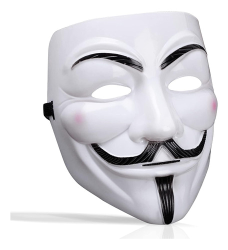 Anonymous Guy Máscara Blanca