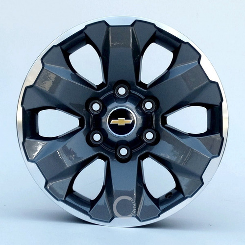 Roda S10 Aro 18 6x139 2020 2021 / 4 Rodas High Country Ltz Cor Grafite Diamante