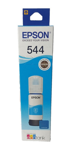 Botella Tinta 544 Epson Cian T544220 L1210 3210 3250 5190