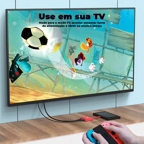 Hub Dock Usb C Para Nintendo Notebook Tv Hdmi 4k Cabletime