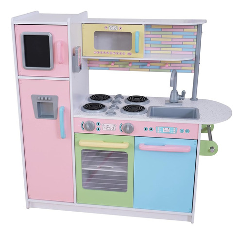 Juego De Cocina Pastel De La Zona Residencial De Kidkraft