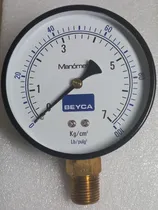 Comprar Manómetro  De Diámetro 100 Mm 7 Kg\u002Fcm² Rosca 1\u002F2
