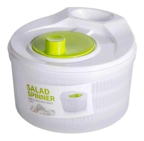 Centrífuga Manual Escurridor Para Verduras Salad Spinner