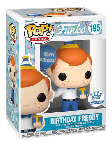Funko Pop! Freddy Funko - Birthday Freddy #195 Exclusivo