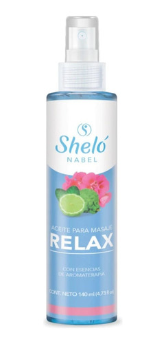 Aceite Para Masaje Relax Con Esencia De Aromaterapia Natural