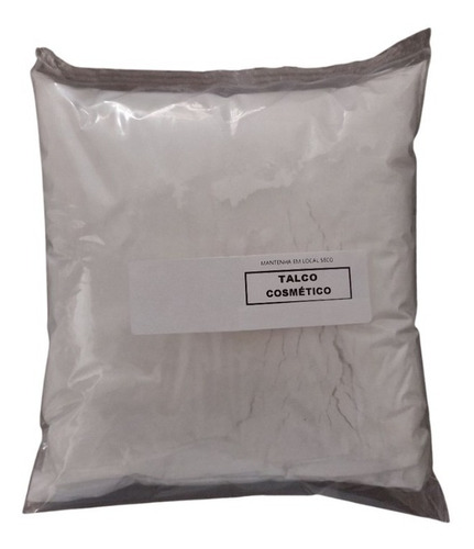 Talco Cosmético - Com 1 Kg Inodoro -