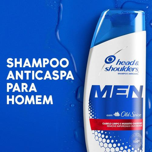 Kit C/ 2 Shampoo Anticaspa Com Old Spice Head & Shoulders