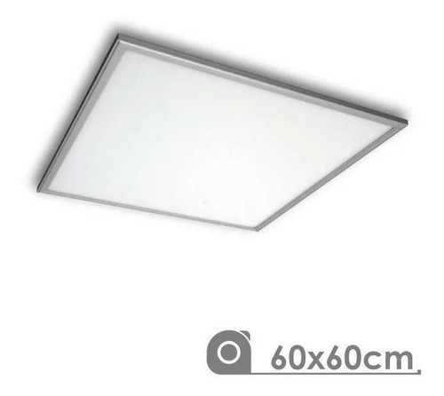 Imagen 5 de 6 de Pack 10 Panel Led Cielo Americano 60x60 Blanco Frío 36w