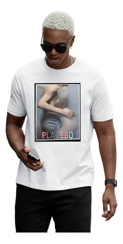 Playera Banda Placebo Color Blanco Rock Alternativo Collapse