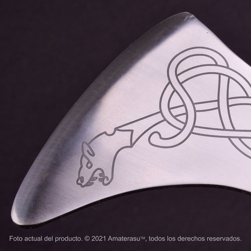 Imagen 6 de 9 de Hacha De Guerra Vikinga Serpiente Windlass Marto Funcional