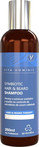 Shampoo Grandha Vita Hominis Symbiotic Hair & Beard 250 Ml