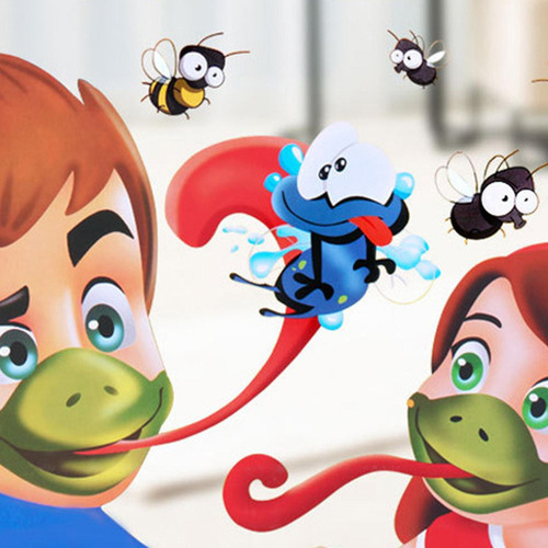 / Atrapa Insectos Juego Juego De Rompecabezas De Lengua Con