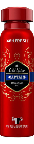 Old Spice Deodarant Spray Captain 6 Pack