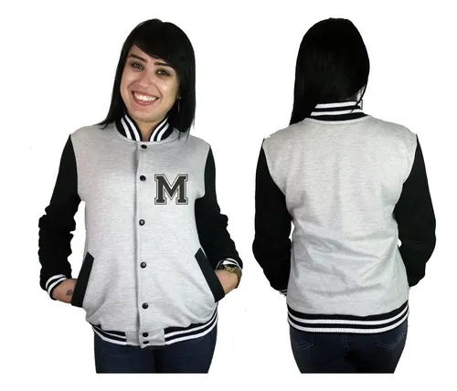 Blusa de frio feminina college discount