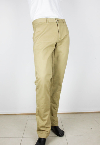 Pantalon A.crew Gabardina Kaki