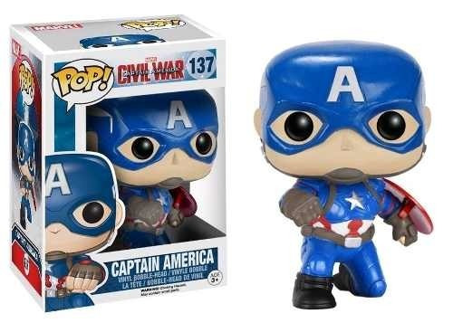 Figura de acción  Capitán América Civil War de Funko Pop!