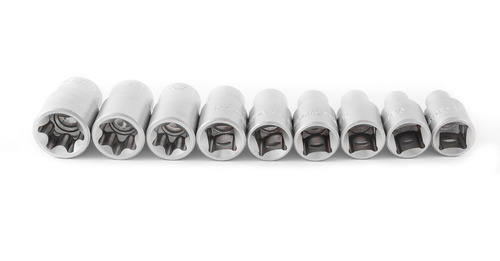 Set Llaves Tubo Torx Hembra Hamilton 8 A 24 9pz Enc 1/2 Jt9