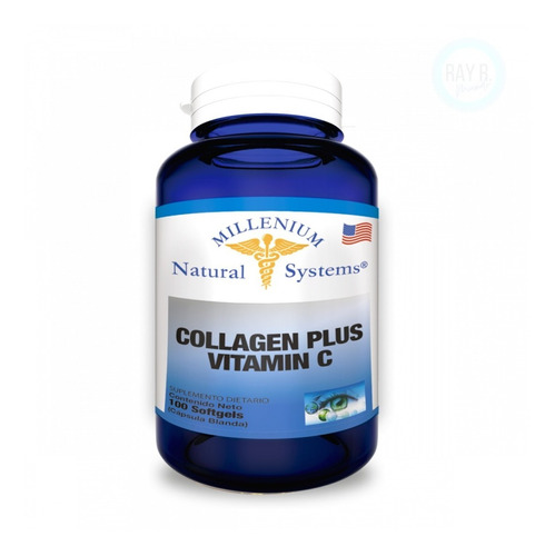 Colageno Hidrolizado + Vitamina C 100 Softgel Natural System