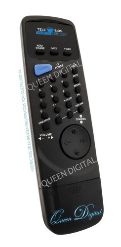 Control Remoto Para Tv Daewo Showa Emerson Tonomac Crown Mus