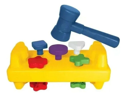 Mesa Para Martillar Juego Didactico Original Antex 2281