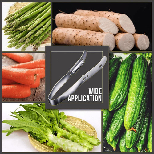 ! El Pelador De Verduras De Doble Cara For Pelar Espárragos