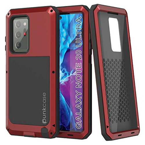 Funda Metal Para Samsung Galaxy Note20 Ultra (2020) Rojo 6.9