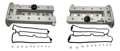 Tapa De Válvula De Culata De Motor De 2 Piezas Con Juntas