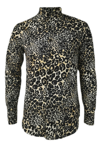 Camisa Hombre Estampado Animal Print Exclusivo Fashion Nerú