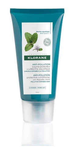 Bálsamo Klorane Menta Acuática Protector Anti Polucion 200ml