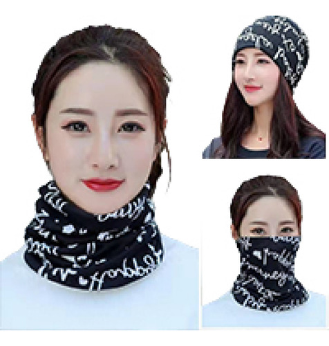 Elegante Gorro De Protección De Cuello De Doble Capa Para Mu