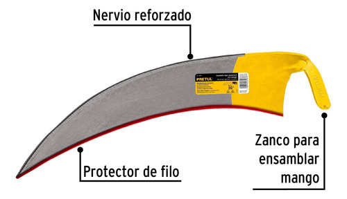 Guadaña Tipo Austriaca De 26´´ Sin Mango, Pretul 27040