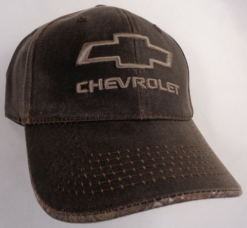 Gorra Chevrolet Chevy Bowtie Dark Brown - A Pedido_exkarg