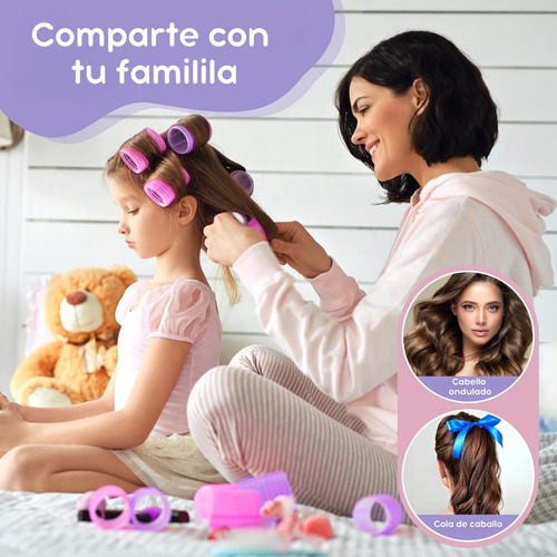 33 Tubos Para Rizar Cabello, Rizador De Pelo Con Auto
