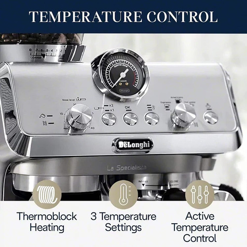Imagen 6 de 6 de Delonghi La Specialista Arte Ec9155m Espresso Coffee Machine