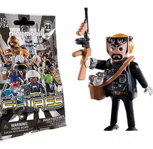 Figura Ladrón Playmobil Sobres Sorpresa Serie 22 (Usado)