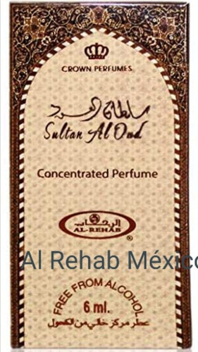 1x Sultan Al Oud Perfumes Árabes Al Rehab Roll On 6 Ml