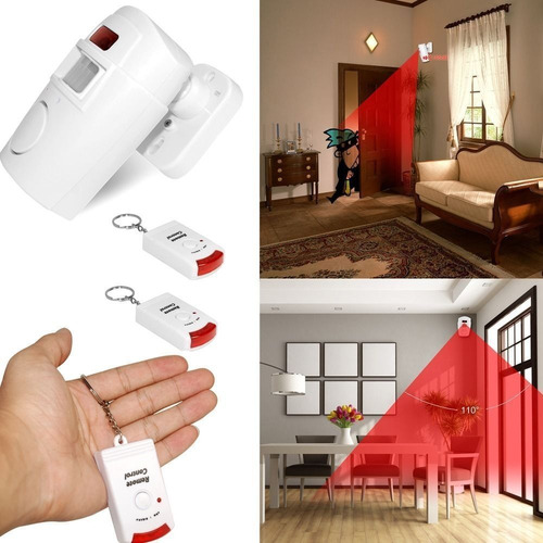 Imagen 1 de 5 de Alarma Domiciliaria Inalambrica Casa Sensor Kit Completo Cu
