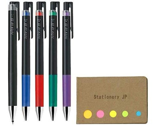 Boligrafo Stationery Jp, Punta De 0,3 Mm/tinta De 5 Colores