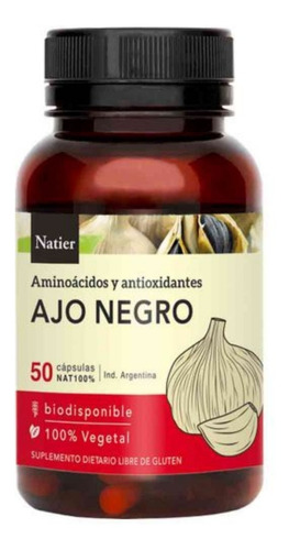 Ajo Negro X 50 Capsulas