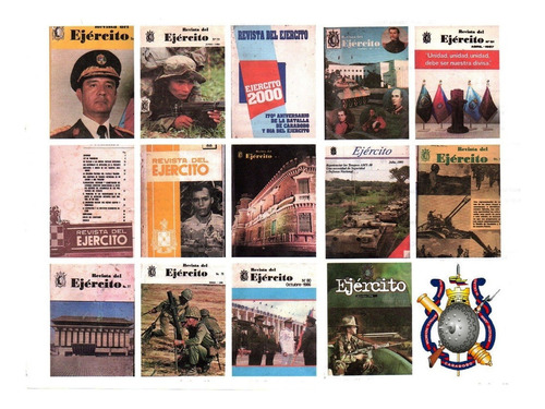 Revistas Del Ejercito Venezolano N° 5-55-69-73-75-77-78-79