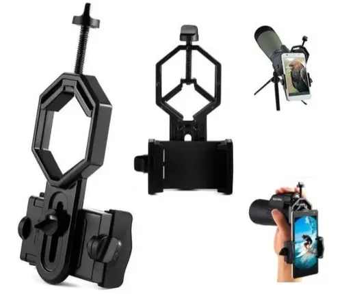 comprar Suporte Adaptador Celular Microscópio Telescópio Binóculo