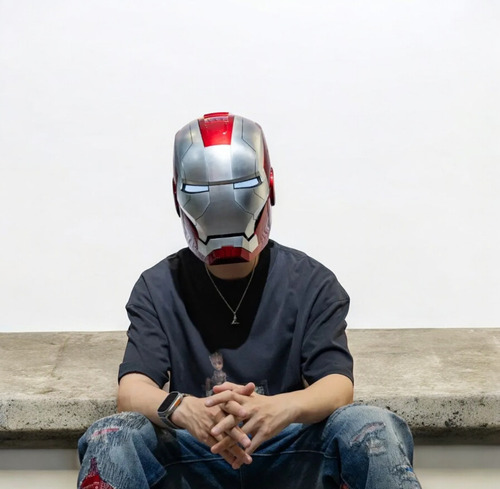 Casco De Iron Man Mk5 Con Comandos De Voz