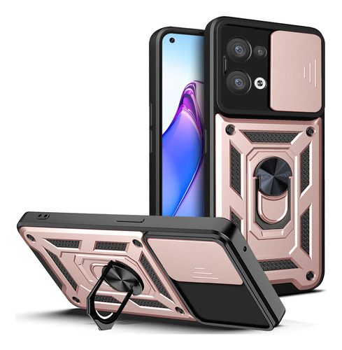 Funda De Teléfono Con Protección De Lente Magnética Para Opp