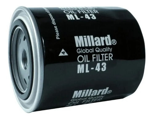 Filtro De Aceite Millard M L43  Dodge Chrysler