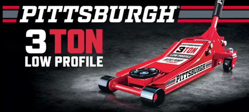 Gato Caiman Pittsburgh Automotive De Acero Con Bomba De 3t