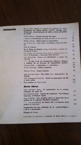 Imagen 2 de 2 de Cuadernos De Ruedo Ibérico Números 31 / 32 - 1971