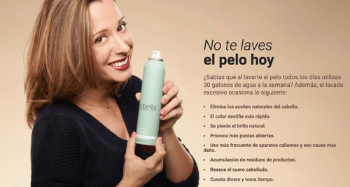 Shampoo En Seco Sei Bella